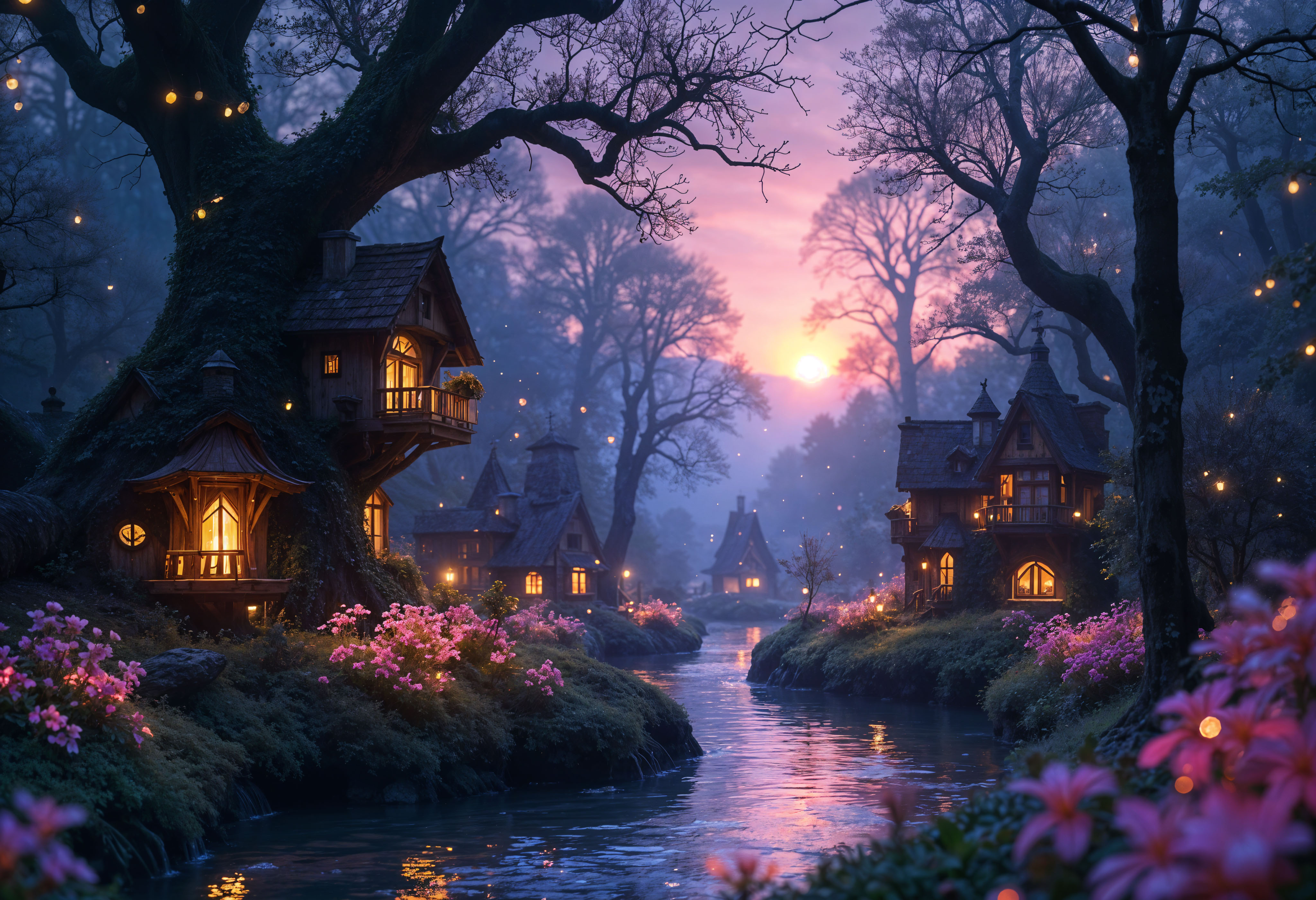 Calming bedtime endings